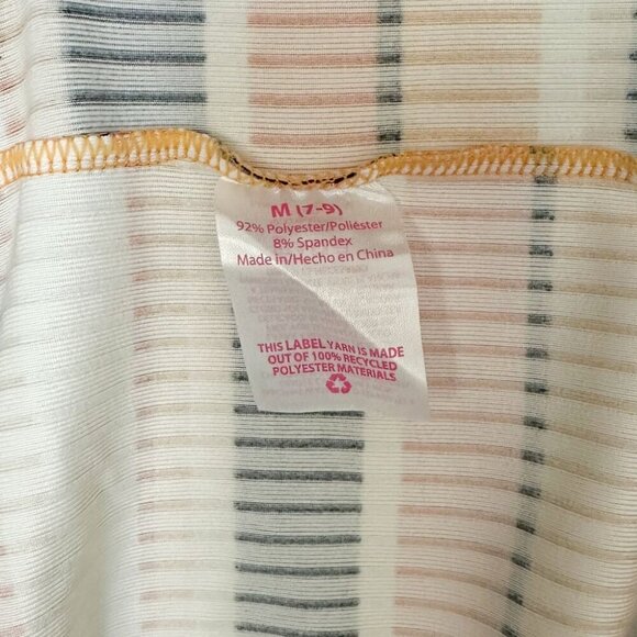 Striped Sleeveless Bodycon Dress, Size M (7-9) - Picture 4 of 4